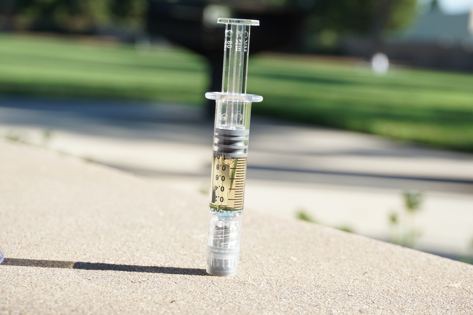 Distillate In A Syringe Concentrate